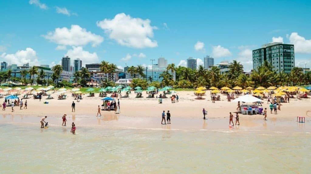 Flat Beira Mar Em Tambau - Jp Appartement João Pessoa Buitenkant foto
